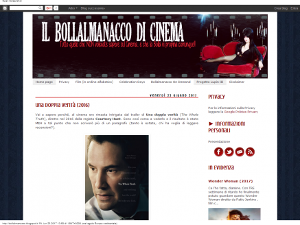 Il Bollalmanacco di Cinema